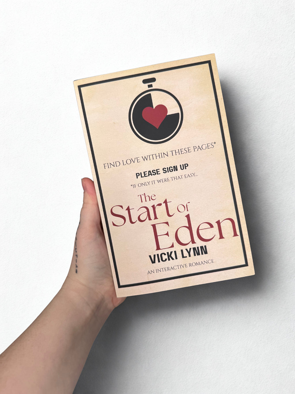 The Start of Eden - Signed Paperback and goodies